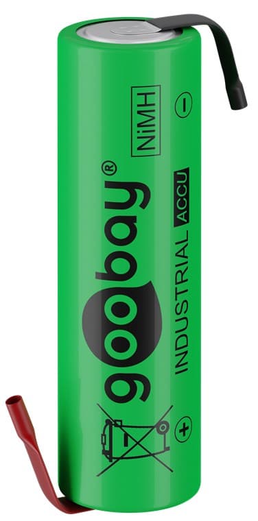 1x AA (Mignon) genopladeligt batteri - 2100 mAh