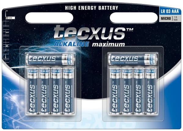 LR03/AAA (Micro) batteri, 10 stk. blister