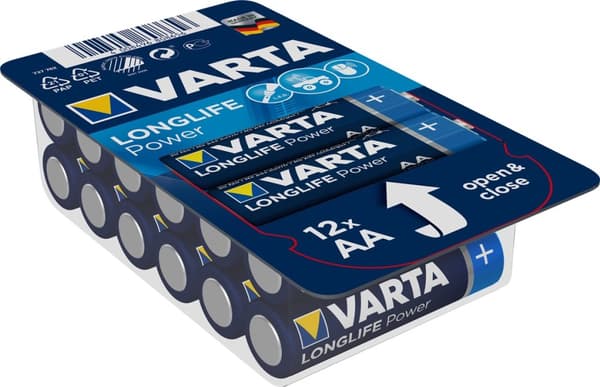 Varta LR6/AA (Mignon) (4906) batteri, 12 stk. æske