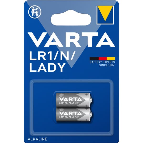 LR1 / N / LADY 1,5V Alkalisk batteri 2-pak