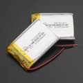 Miniatyrbillede 3 af 3: 1 stk genopladeligt lipobatteri 803040 (3.7v, 1000mAh lipo) til Bluetooth-øretelefon, smartur, POS - batterier til generelle formål batteri