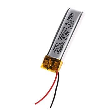 1-stycke uppladdningsbart Lipo-batteri 350829 (3,8v 50mAh Lipo) för Bluetooth-hörlurar, Smart Watch, POS - Batterier för allmänna ändamål Batteri