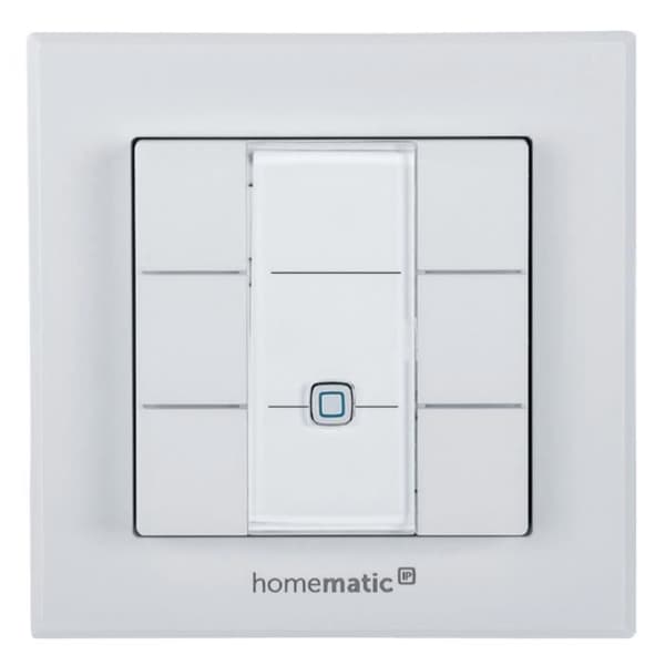 HomeMatic HMIP-WRC6, vit, IP20, battericell, AAA, 1,5 V, 50 mA