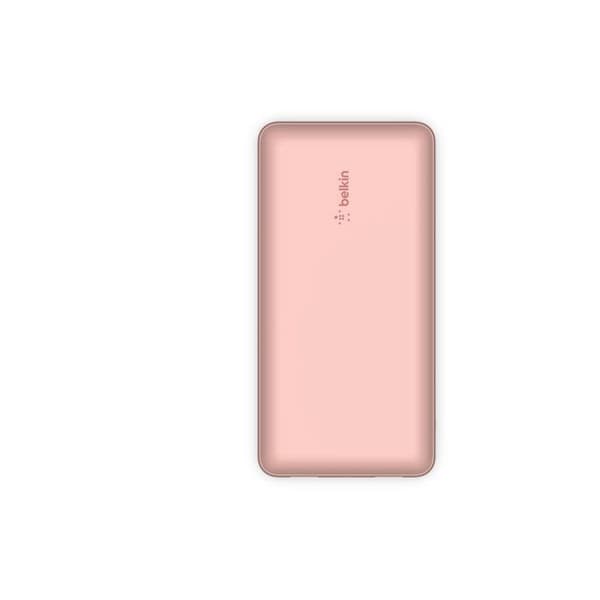 TELEFONI, Power bank, POWER BANK STANDARD, Belkin 20k Power Bank Usb-a&amp;c 15w Rosa Gd specifikationer huvudfärg Rosa Antal Rose Gold