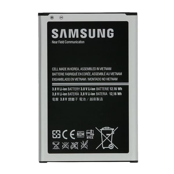 Batteri - Samsung - EB-B800BEBECWW - Litiumjon - Kompatibel Galaxy Note 3 - 1 års garanti