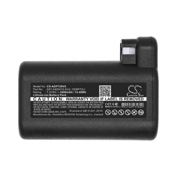 Vaihtoakku S91-0400410-SU2, OSBP72LI, OSBP72LI25 AEG ja Electrolux