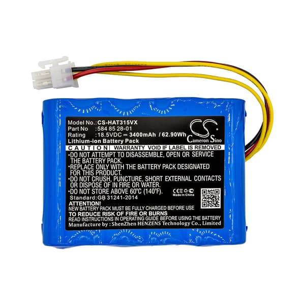 Batteri til Husqvarna og Gardena med en kapacitet på 3400 mAh