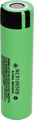 Miniatyrbild 1 av 4: Panasonic NCR18650B Special uppladdningsbart batteri 18650 Li-ion 3,7 V 3400 mAh