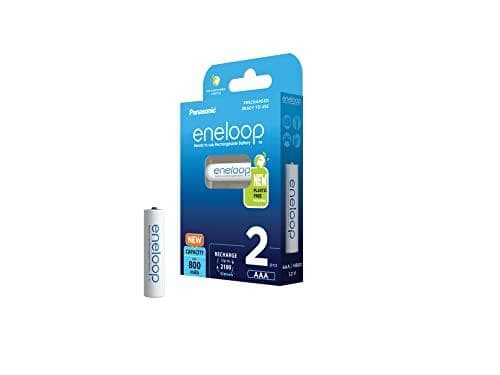 Batteri NiMH, Micro, AAA, HR03, 1,2V/800mAh (BK-4MCDE/2BE)