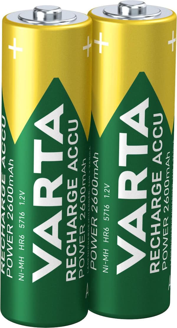 Varta AA genopladelige batterier