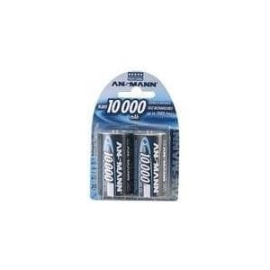 ANSMANN - Batteri 2 x D NiMH 10000 mAh (5030642)