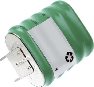 Varta V5/600HR-SLF++/- Knapcellebatteri 600H NiMH 600 mAh 6 V 1 stk. (5/V600HR kolonne +LFZ)