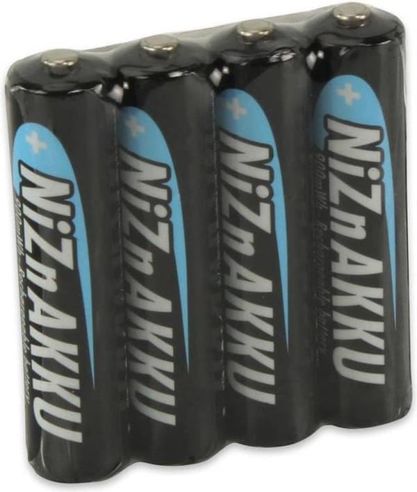 1x4 Ansmann NiZn batteri Mignon AA 2500 mAh