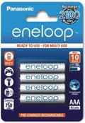 Miniatyrbillede 1 af 6: Batteri NiMH, Micro, AAA, HR03, 1,2V/800mAh (BK-4MCDE/4BE)