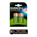 Miniatyrbillede 1 af 4: Duracell - Batteri 2 x C - NiMH - (genopladeligt) - 2200 mAh