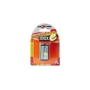 ANSMANN maxE - batteri 9V NiMH 200 mAh (5035342)