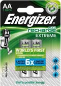 Miniatyrbillede 1 af 6: Energizer Genopladeligt NiMH-batteri AA 1,2 V Extreme 2300 mAh 2-blister