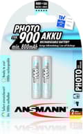 Pikkukuva 1 / 9: Ansmann Photo nikkelimetallihydridi (NiMH) 900 mAh 1,2 V ladattava akku