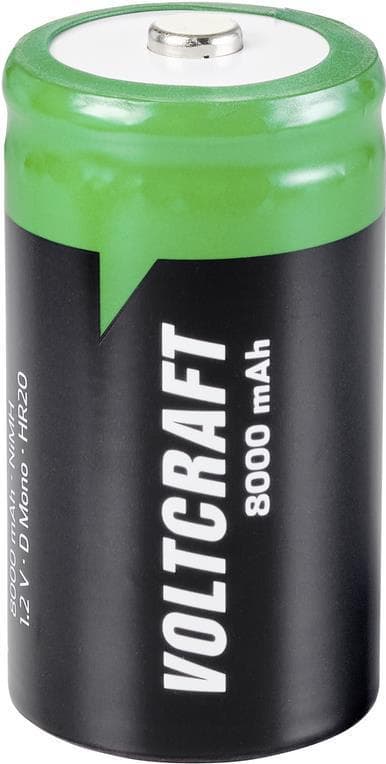 HR20 Mono D batteri NiMH 8000 mAh 1,2 V 1 stk. (VC-12628820)