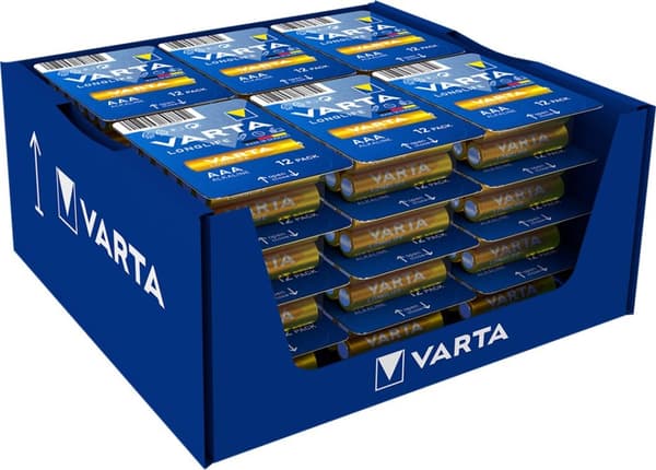 LR03/AAA (Micro) (4103) batteri, 12 stk. æske