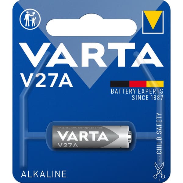 V27A / 27A / MN27 12V alkalisk batteri 1-pak