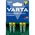 Miniatyrbilde 2 av 2: Batteri Varta oppladbart AAA 1000mAh 4 pk