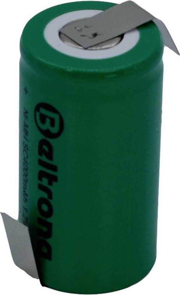 Beltrona SC4000 specialbatteri Sub-C Z-loddesko NiMH 1,2 V 4000 mAh (BELNIMHSC4000HBG)