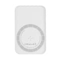 Miniatyrbild 2 av 4: MagSafe Wireless Power Bank 5000 mAh Qi Technology USB / USB-C-portar XCOLOR Vit