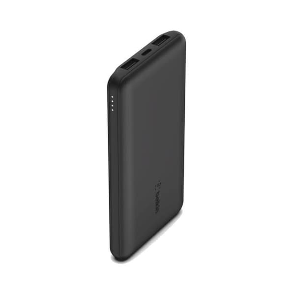 Externt batteri 15W 10 000 mAh 2 USB-portar + 1 USBC 15W BOOST CHARGE Belkin Black