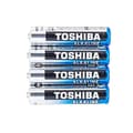 Miniatyrbild 2 av 3: TOSHIBA alkaliska batterier AAA LR03 - (paket med 4)