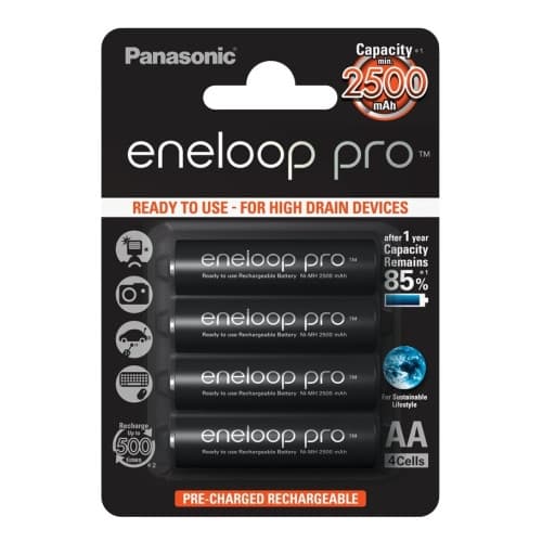 Panasonic eneloop pro Laddningsbart batteri AA