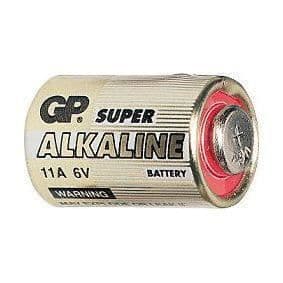 GPBM-kort med 5 Alkaline 11A-batterier
