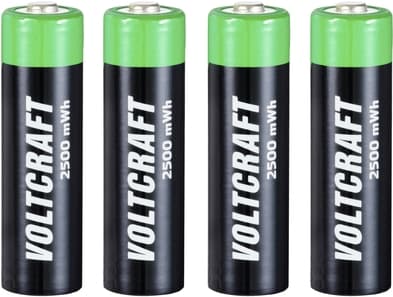 VOLTCRAFT HR6 Mignon (AA) batteri NiZn 1500 mAh 1,6 V 4 stk (VC-12714015)