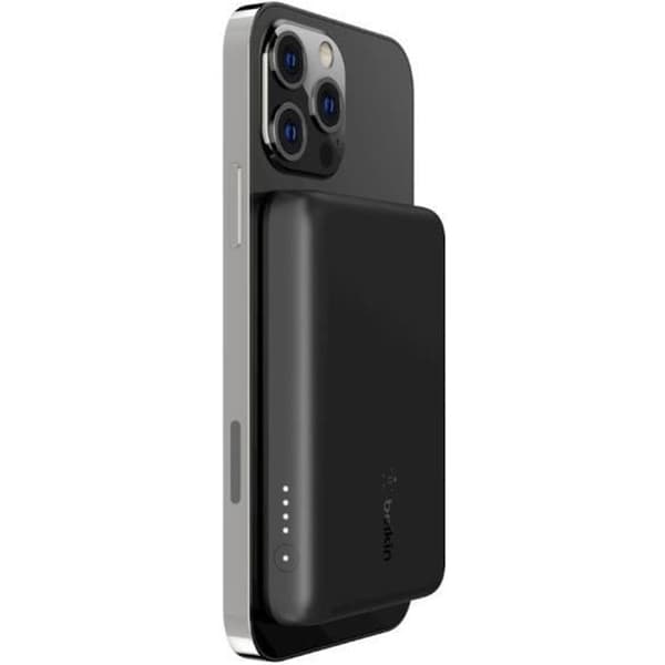 TELEFONI, Powerbank, POWER BANK STANDARD, Belkin Magnetic Wireless Powerbank 2 5kBelkin BPD002BTBK. Produktfärg: Svart,