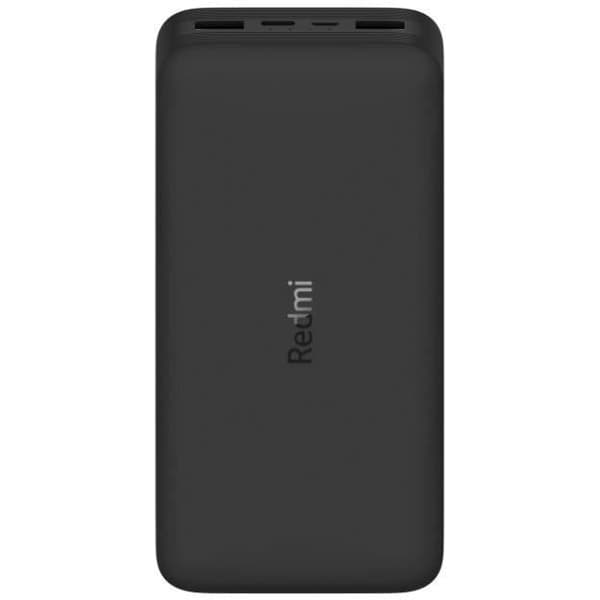 XIAOMI - Redmi Snabbladdning Bärbart Batteri - 20000 mAh - Svart