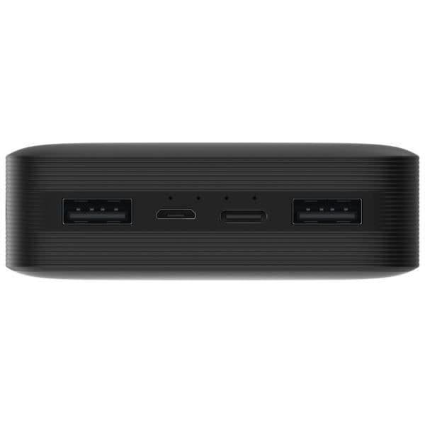 XIAOMI - Redmi Snabbladdning Bärbart Batteri - 20000 mAh - Svart