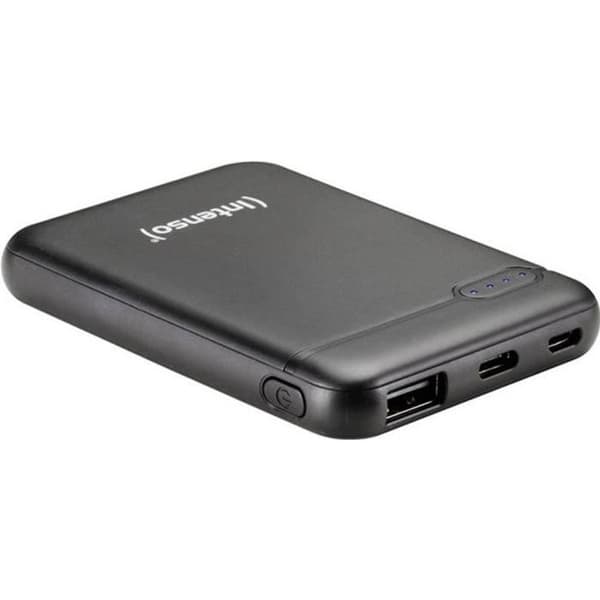 Extra batteri - INTENSO - XS5000 - LiPo 5000 mAh - Svart - USB och USB-C™