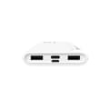 Pikkukuva 2 / 3: SILICON POWER GP15 Powerbank Ulkoinen akku 10000 mAh 2x USB 2.1A (SP10KMAPBKGP150W) Valkoinen