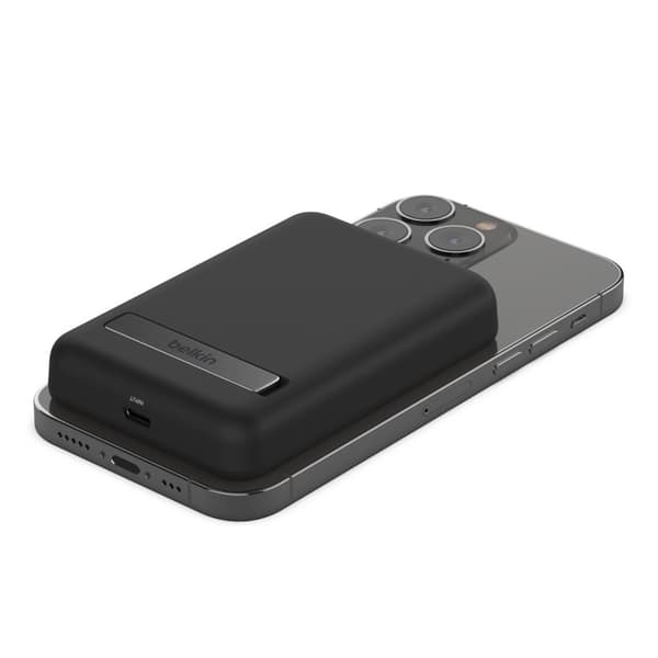 Belkin BoostCharge 5000 mAh Trådløs opladning Sort