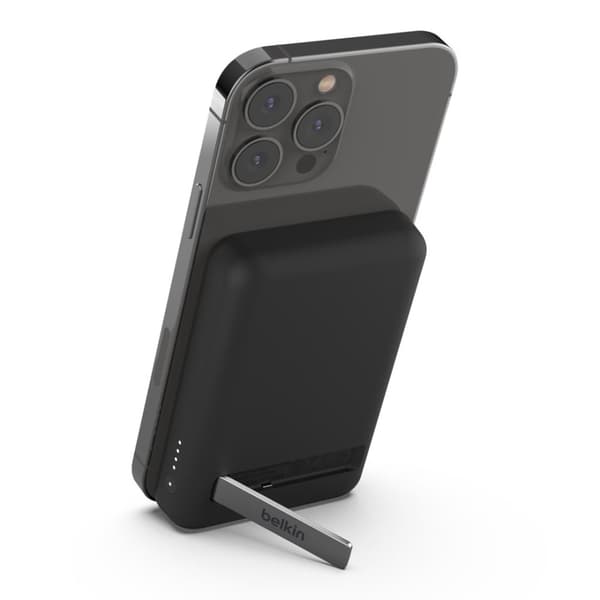 Belkin BoostCharge 5000 mAh Trådløs opladning Sort