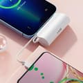 Miniatyrbild 3 av 4: 6000mAh reservbatteri Dubbla USB C och Lightning-anslutning LinQ Vit