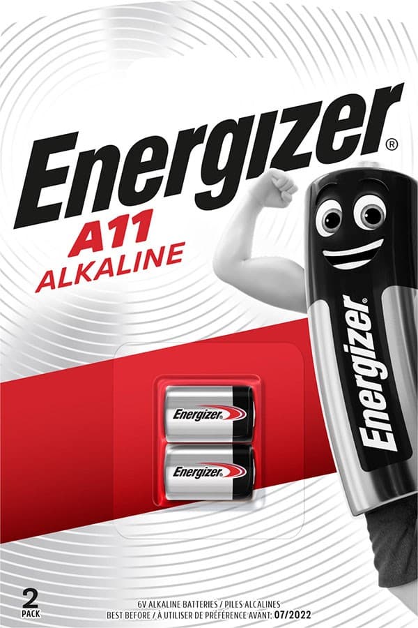 ENERGIZER BATTERIER SPECIALISERET E 11A 9V 2 STK.
