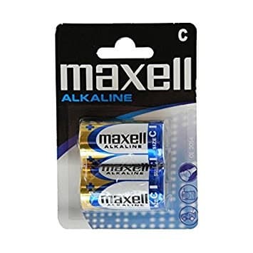 MAXELL batteri alkaline LR14, 2 stk.
