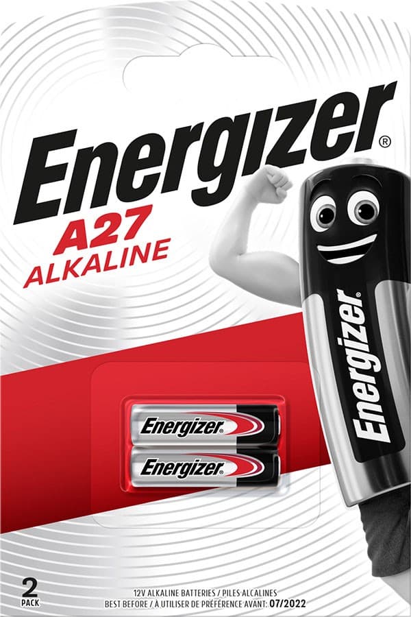 ENERGIZER BATTERIER SPECIALIST A27 2 STK