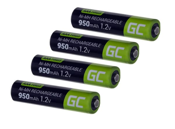 Green Cell GR03 husholdningsbatteri Genopladeligt batteri AAA Nikkel-metalhydrid (NiMH)
