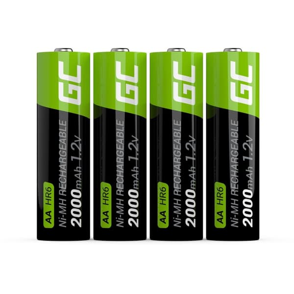 Green Cell GR02 husholdningsbatteri Genopladeligt batteri AA Nikkel-metalhydrid (NiMH)