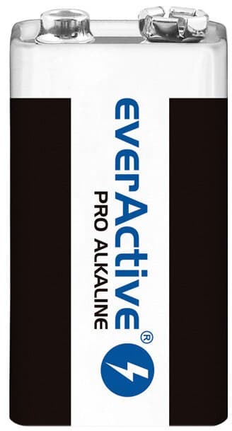 Alkalisk batteri 6LR61 9V (R9*) everActive Pro