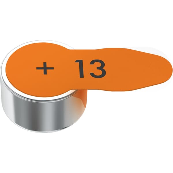 Høreapparatbatteri 13 / A13 / PR48 8-pak