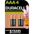 Miniatyrbild 1 av 6: Duracell uppladdningsbart batteri Paket med 4 AAA 900mAh uppladdningsbara batterier