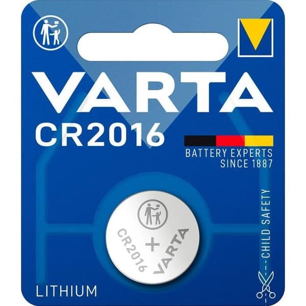 3V litiumknappsbatteri CR2016 - VARTA - 6016101401